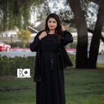 Black Pleated Drawstring Abaya - Modern modest dress with pleated skirt and adjustable waist tie