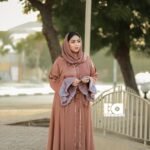Dusty Rose Ruffled Sleeve Zip-Front Abaya - Women's pink modest Islamic dress with dramatic ruffle sleeves and front zipper detail